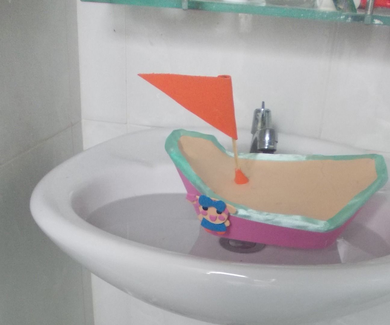 Miss La Sen Foam Boat Craft 
