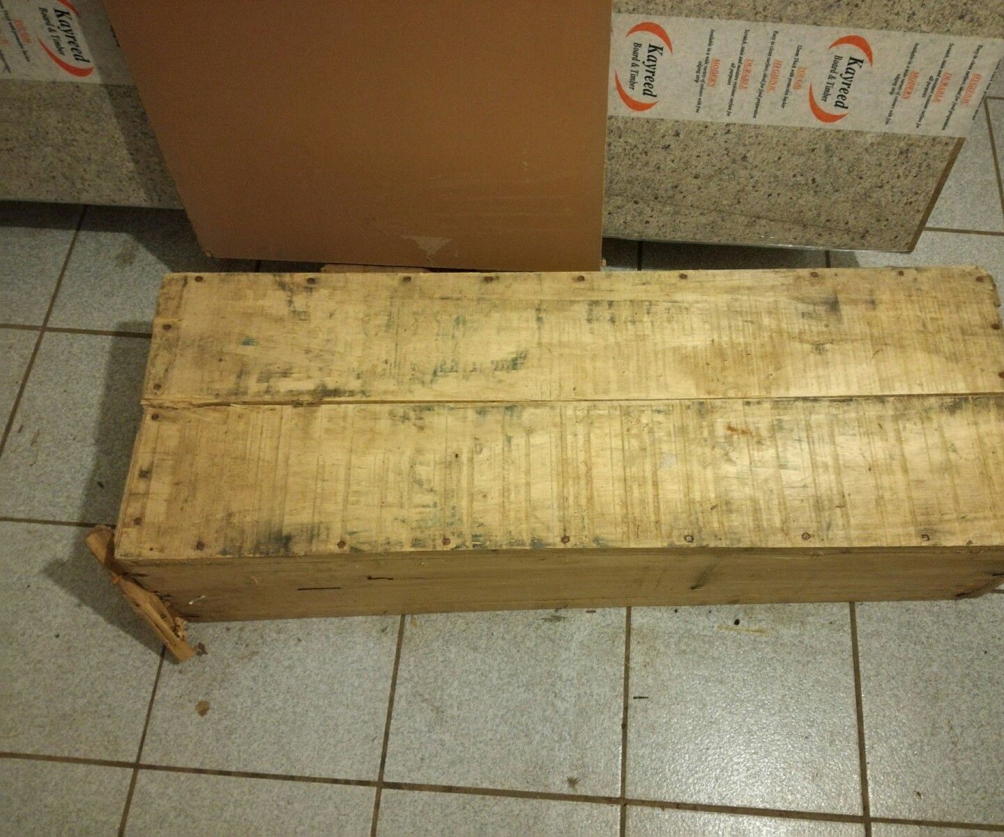 Reclaimed Wooden Workbench