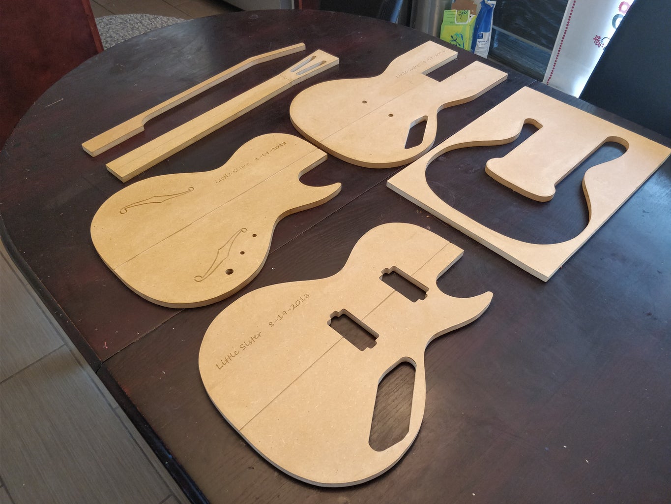 Custom Made Guitar Router Templates Instructables Custom Made Guitar Router Templates Instructables