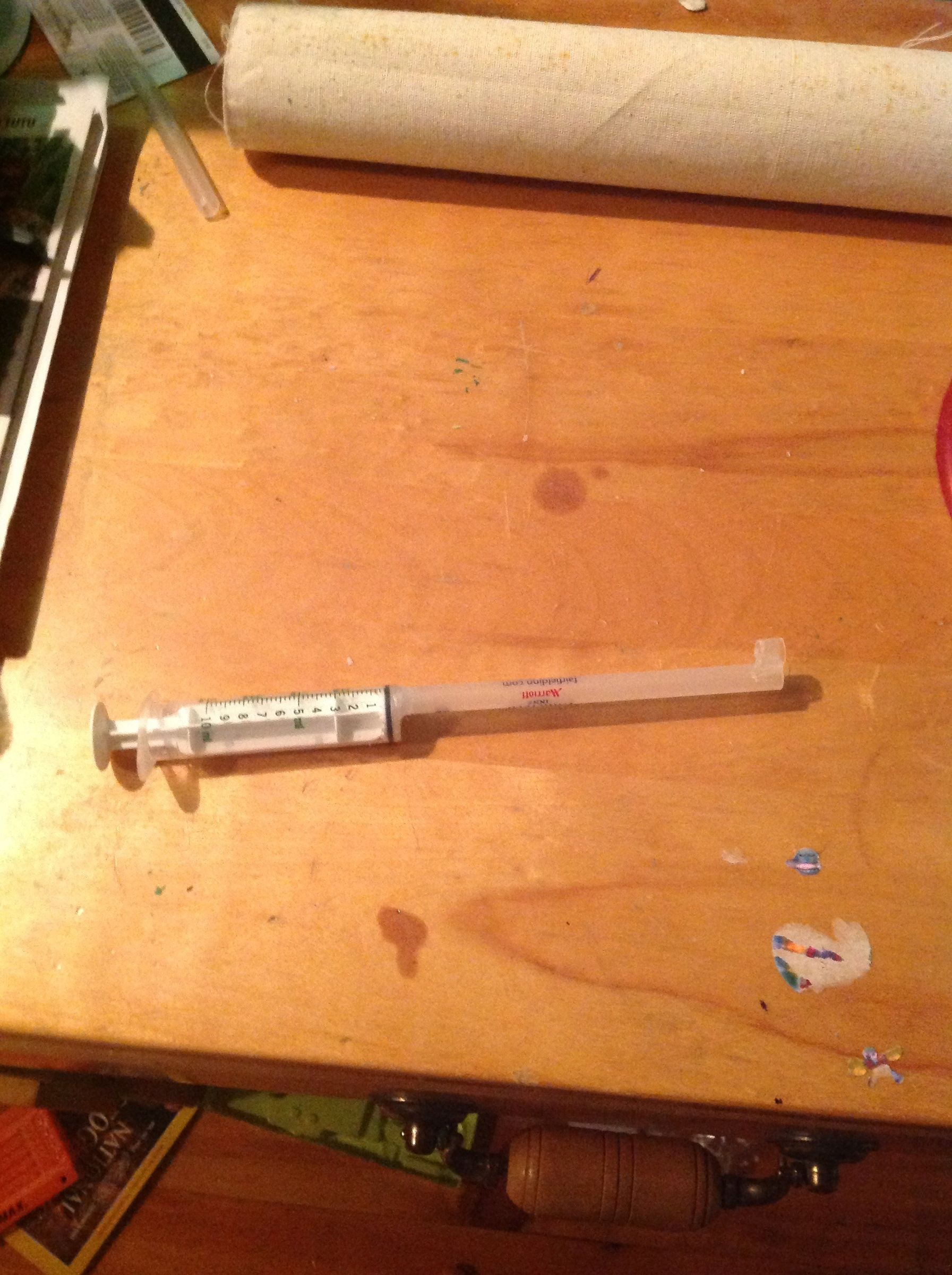 Spudinator: A syringe Potato gun