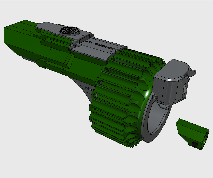 3D Printable Nerf-Style Gauntlet: Falconer MK II : 4 Steps - Instructables
