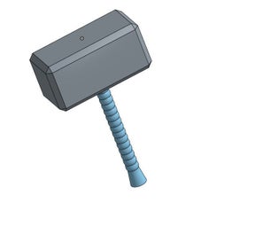 Thor's Hammer As Paper Weight