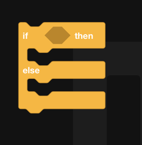 Write Code: If Then Else