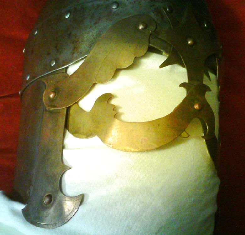 Feast Helm Facial in Brass