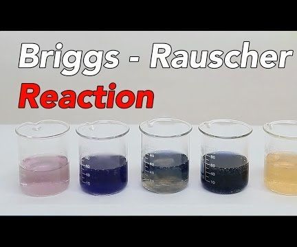 Awesome Oscillating Reaction (Briggs-Rauscher Reaction)