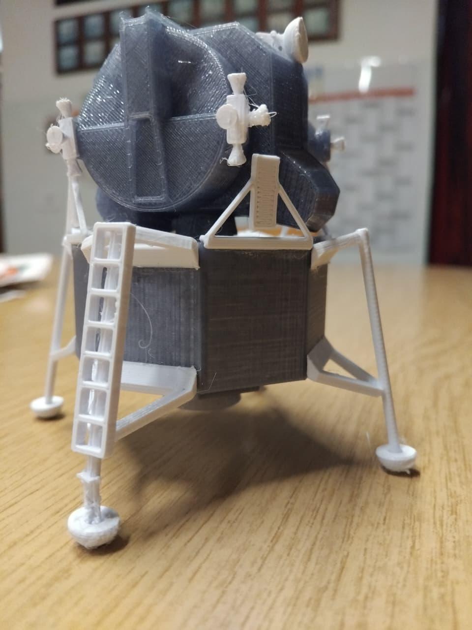 3D Printed Model of Space Ship Pair