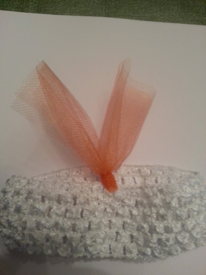 Adding the Strips of Tulle