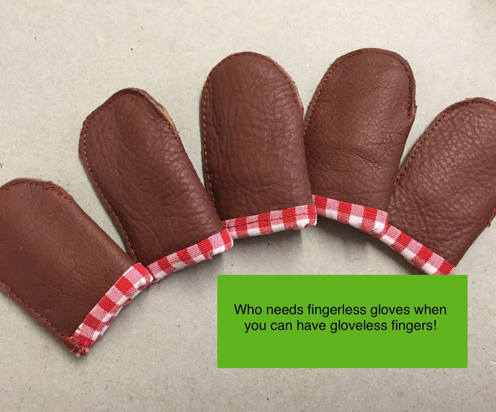 Reinforced Finger Guards for Felting