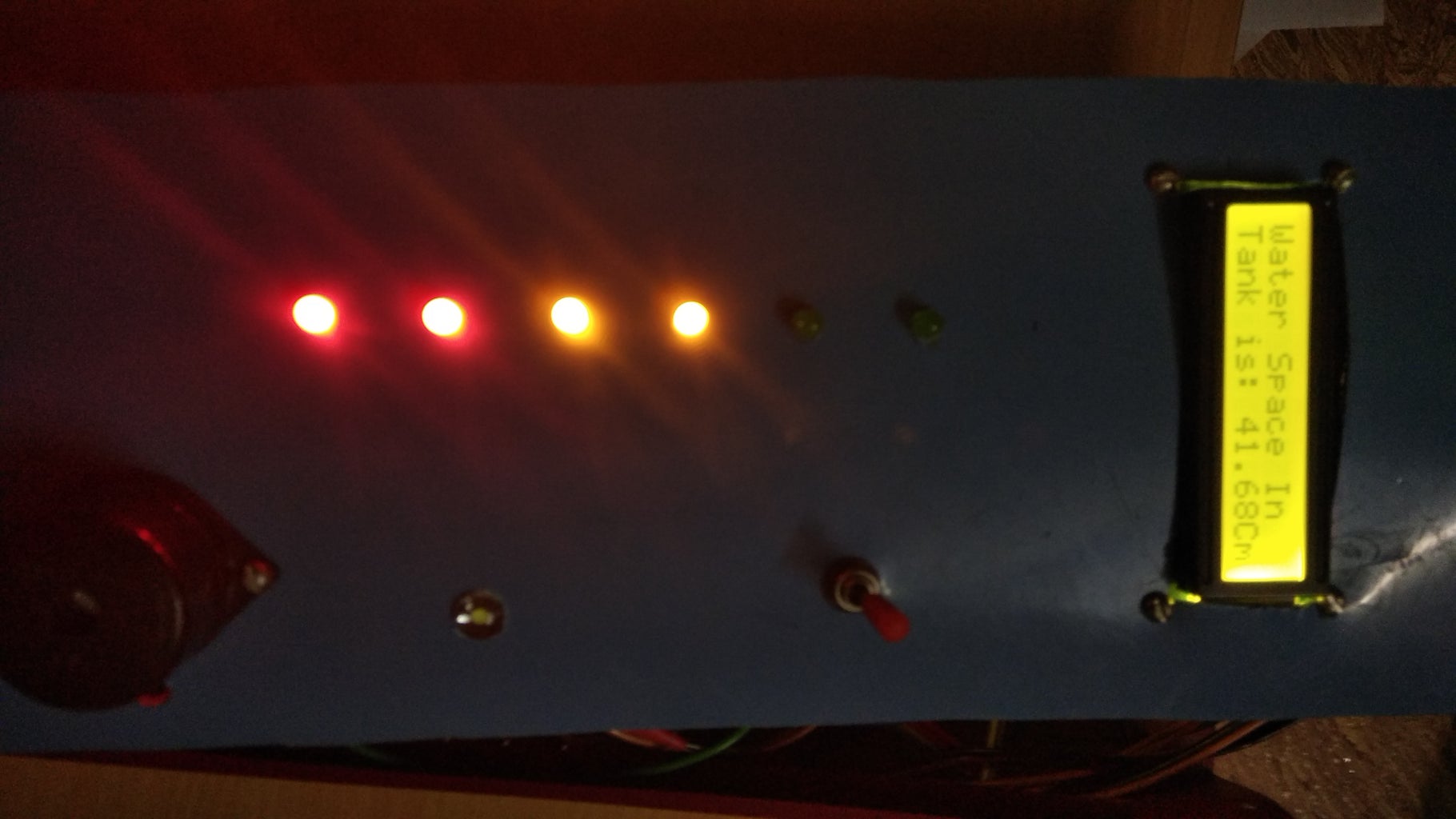 AUTOMATIC WATER TANK LEVEL INDICATOR & MOTOR CONTROL USING ULTRASONIC ...