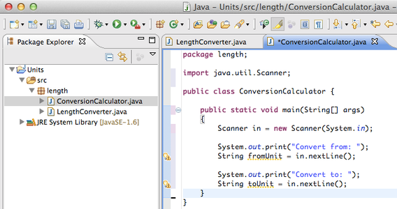 How to Create a Java Unit Converter : 13 Steps - Instructables