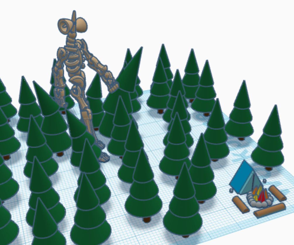 SIREN HEAD FOREST (mashup) (scene)