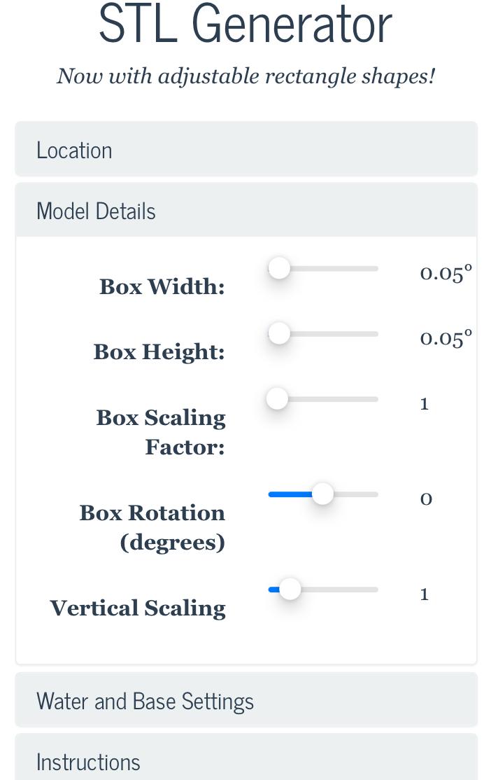 Generating the Model
