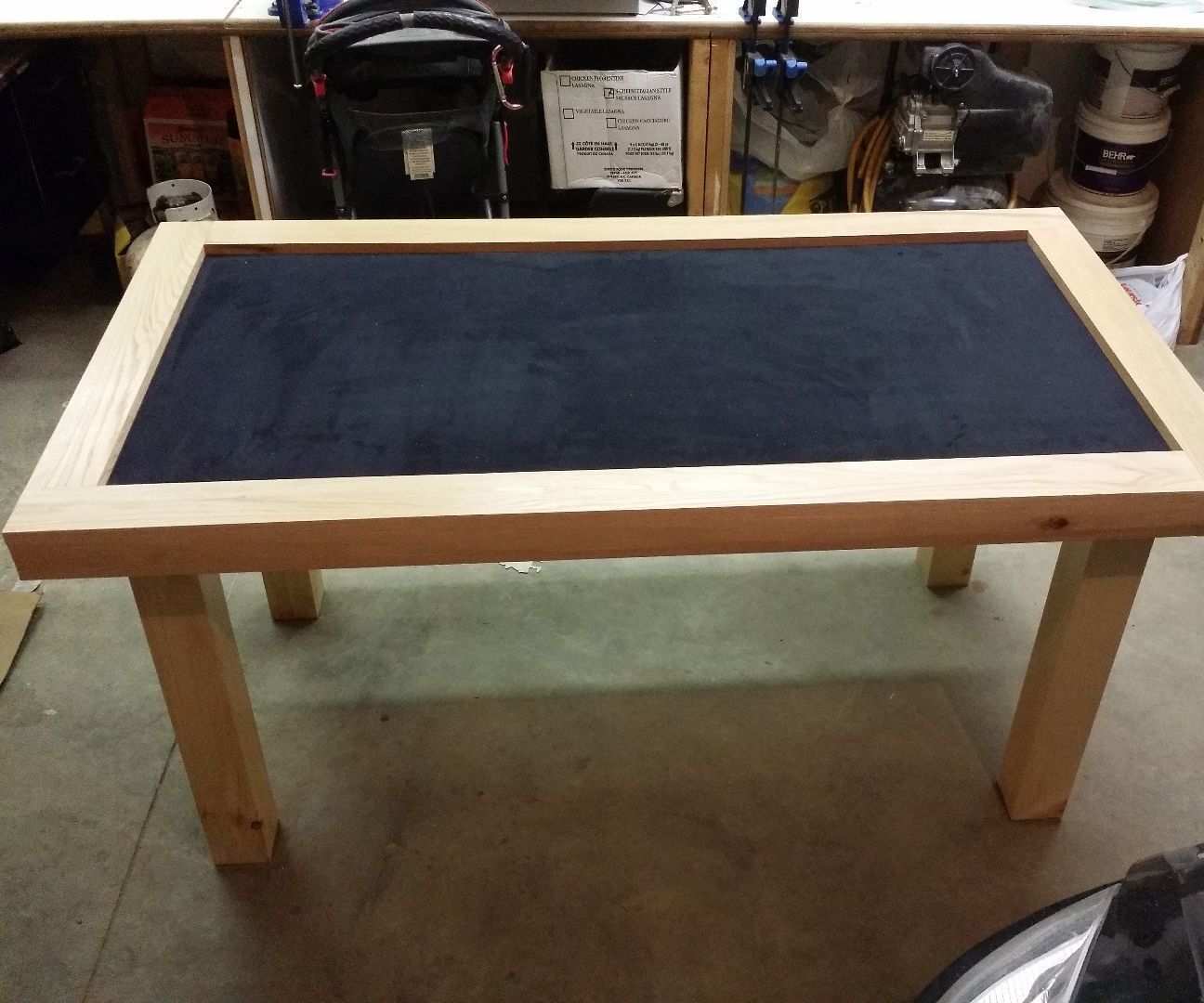 Reversible Top Board Game Table
