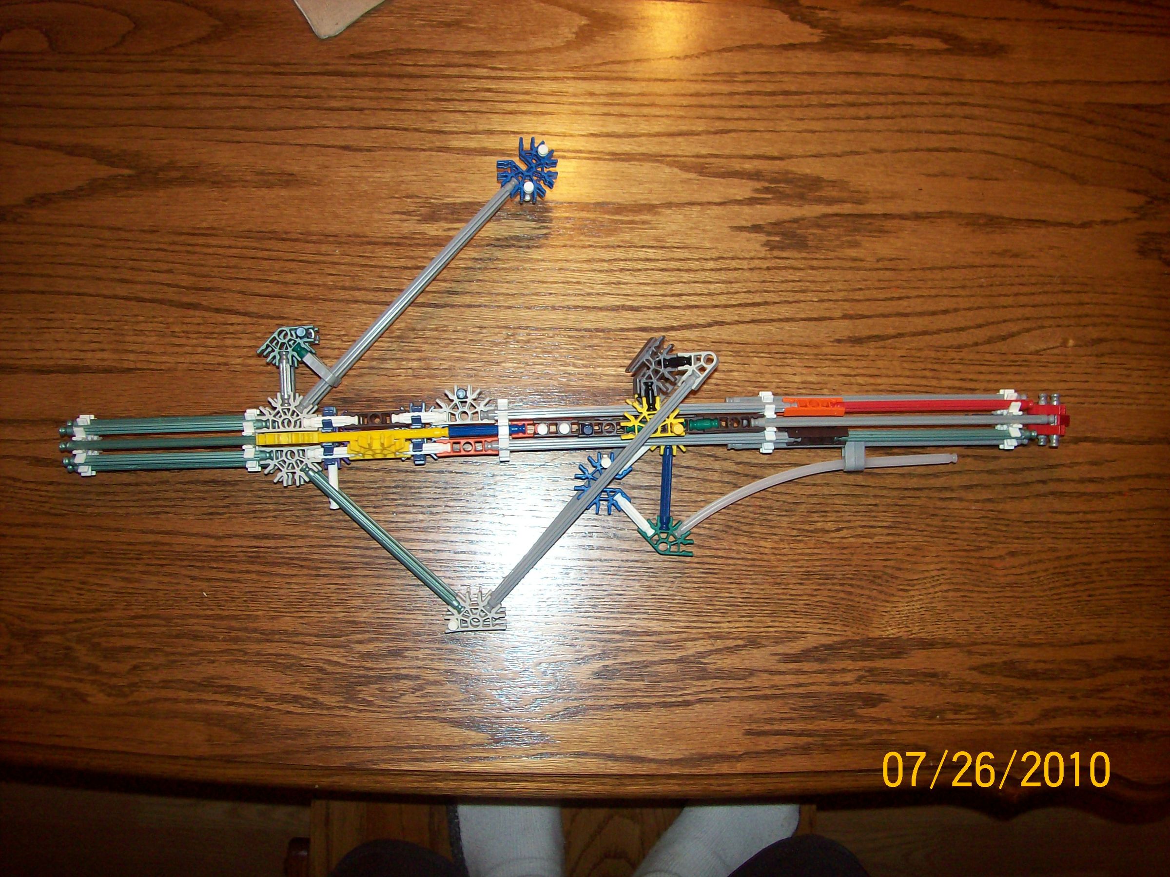 No Rubber Bands Knex Grenade Launcher