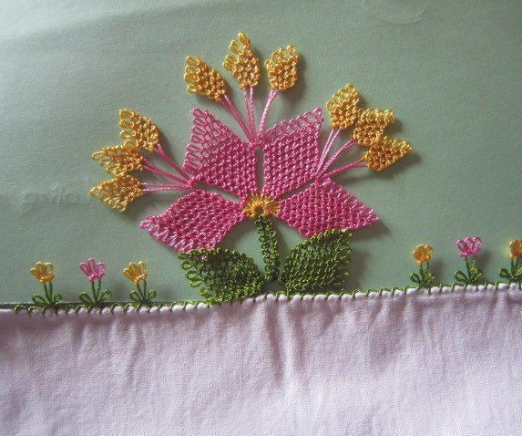 Igne Oyası Bahar Cicegi Yapilisi