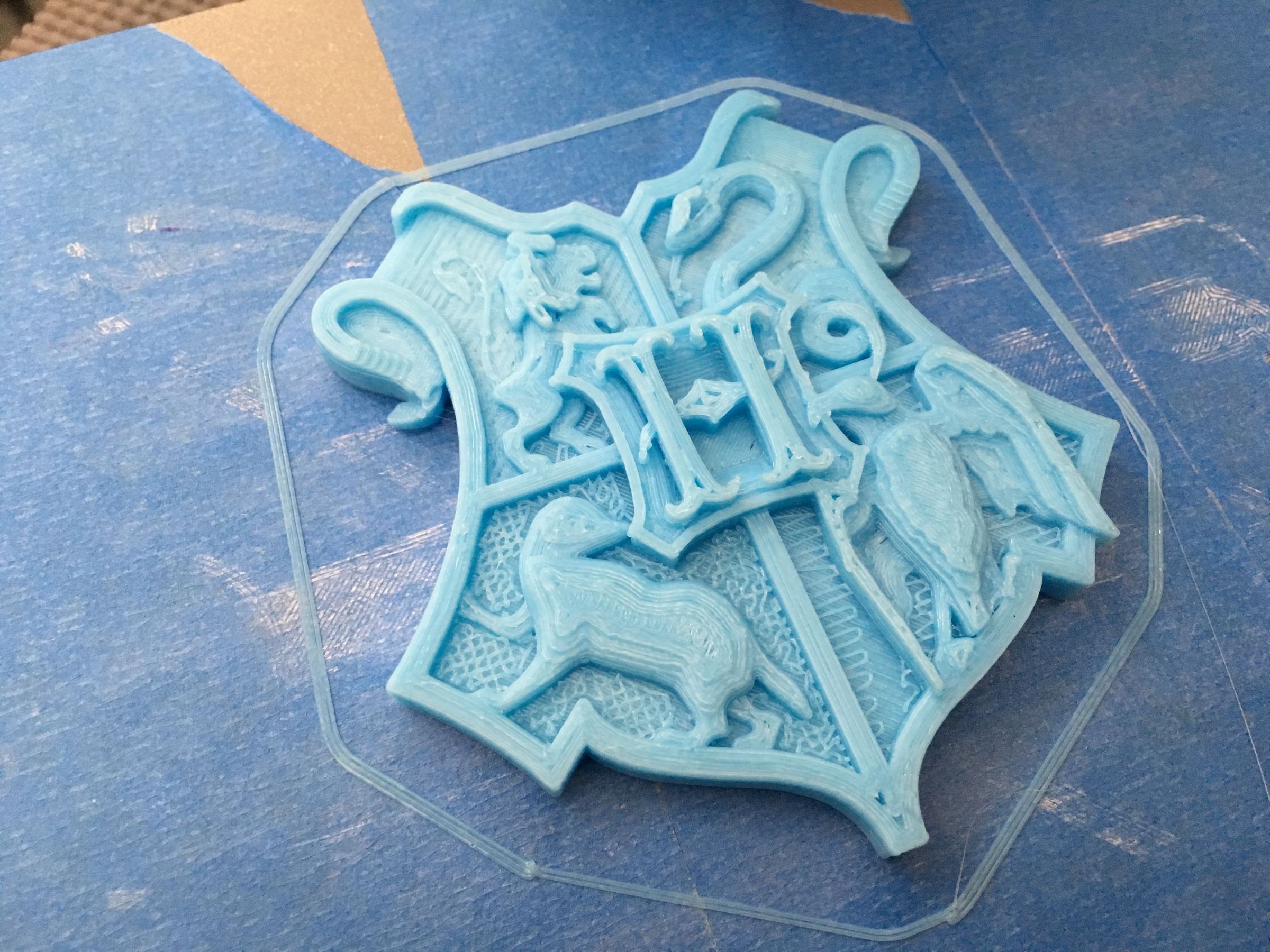 Book W/ Hogwarts Coat of Arms and Corner Protectors : 3 Steps ...