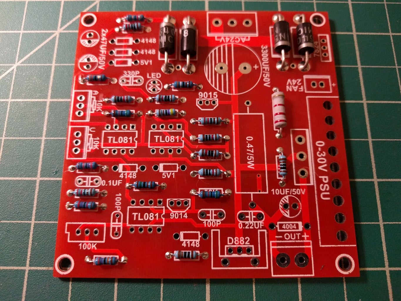 Power Supply Circuit Kit Assembling