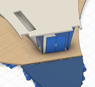 Upper Deck Railings and Stairs