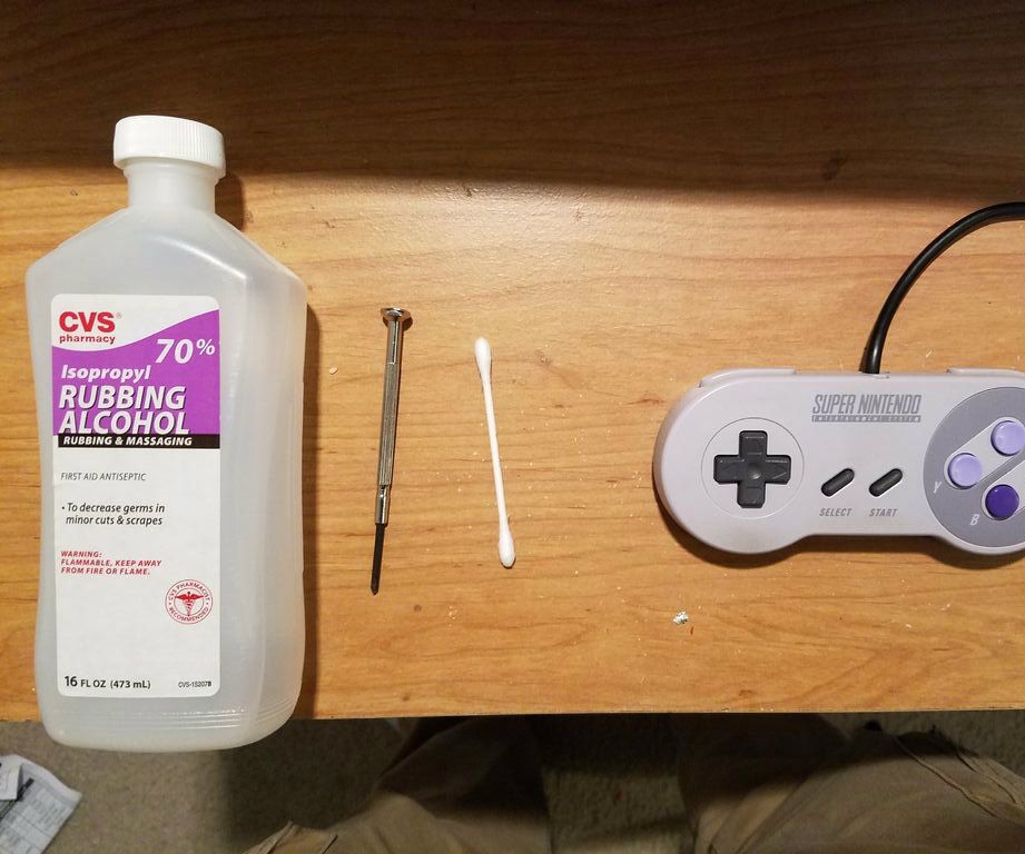 Restore an SNES Super Nintendo Controller