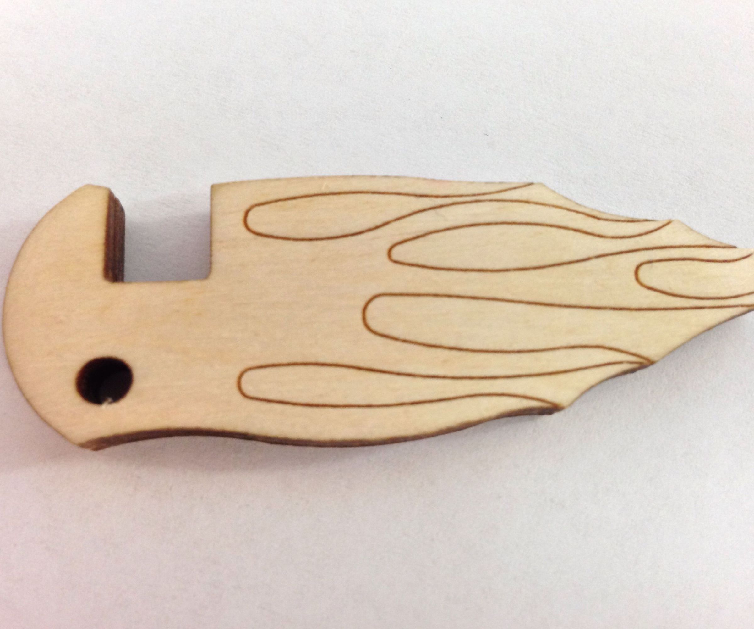 Laser Cut Phone Stand