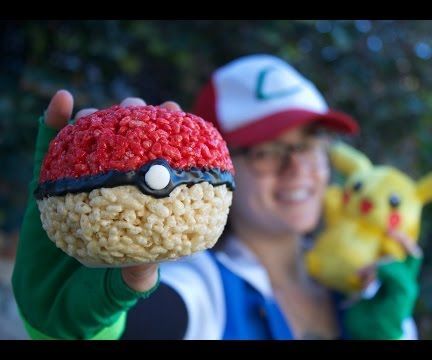 Poke-pumpkins / Pokemon Rice Crispy Ball 