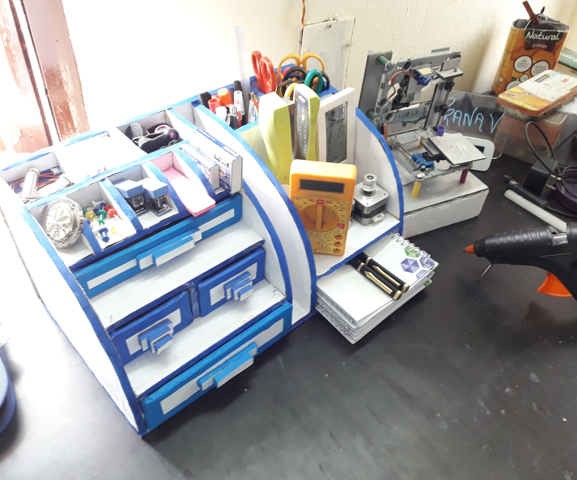 How to Build an Organizer With a Secret Compartment Under 1 Dollar