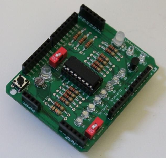 Sensor Graph Experiment Using Amarino Shield and Amarino Toolkit