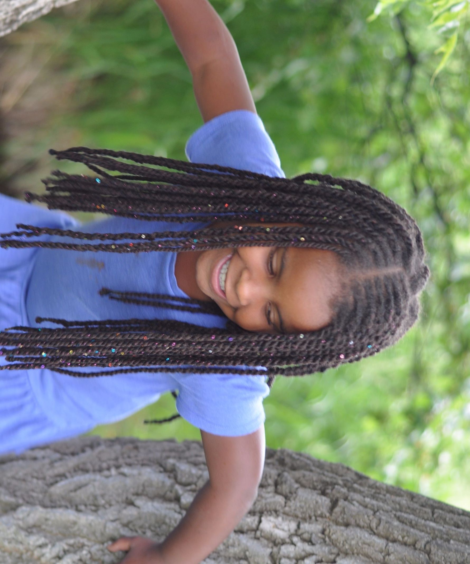 Sparkle Yarn Hair Extensions