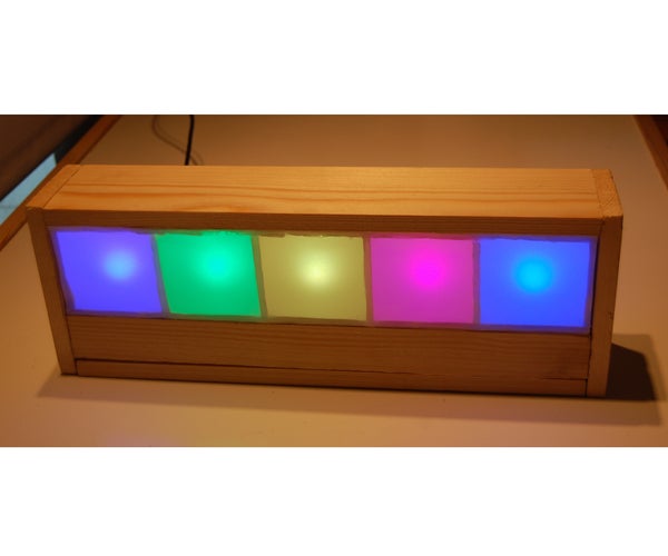 Light Spectrum Clock