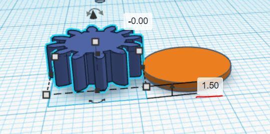 Designing Beyblade Gear in Tinkercad