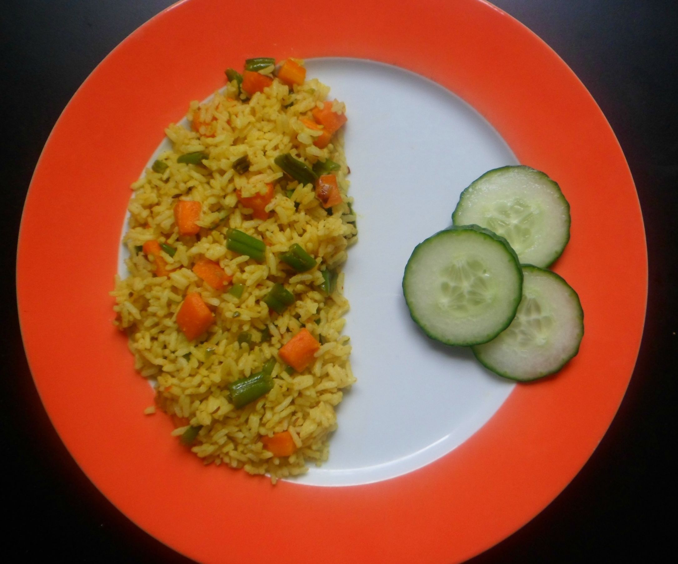 Chak Angouba ( Manipur Style Vegetable Pulao)