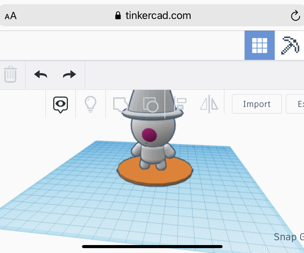 Wizard Marker Tinkercad 