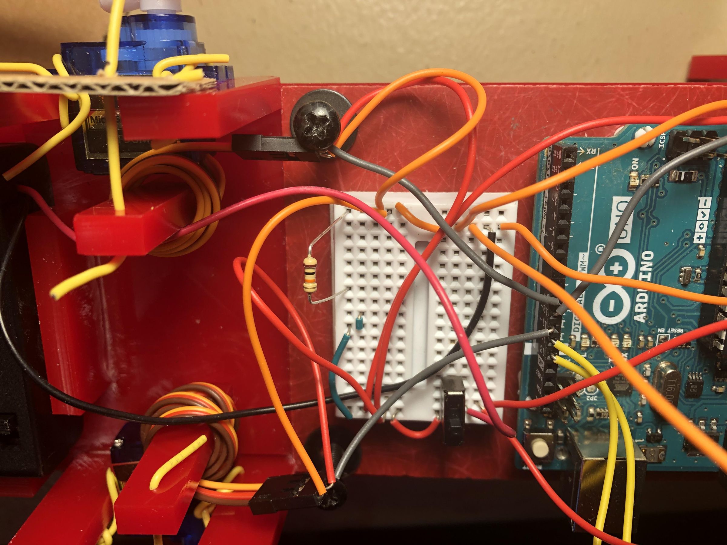 Twin Servo Ultrasonic Pathfinding Robot 9 Steps Instructables