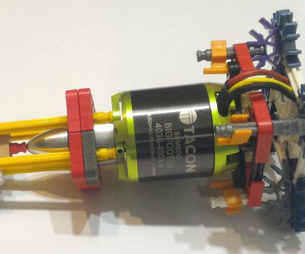 K'nex Brushless Motor Mount and Adapter 