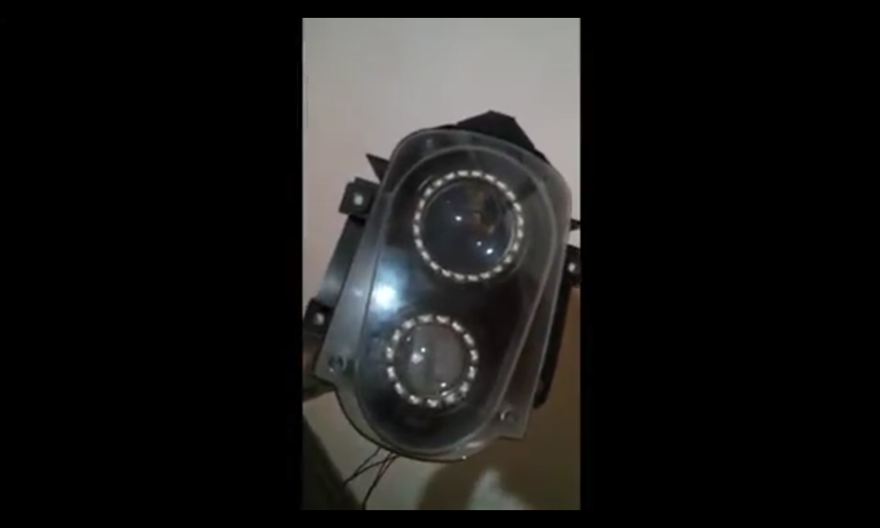 Farol Comet GTR ( Mascara Negra)