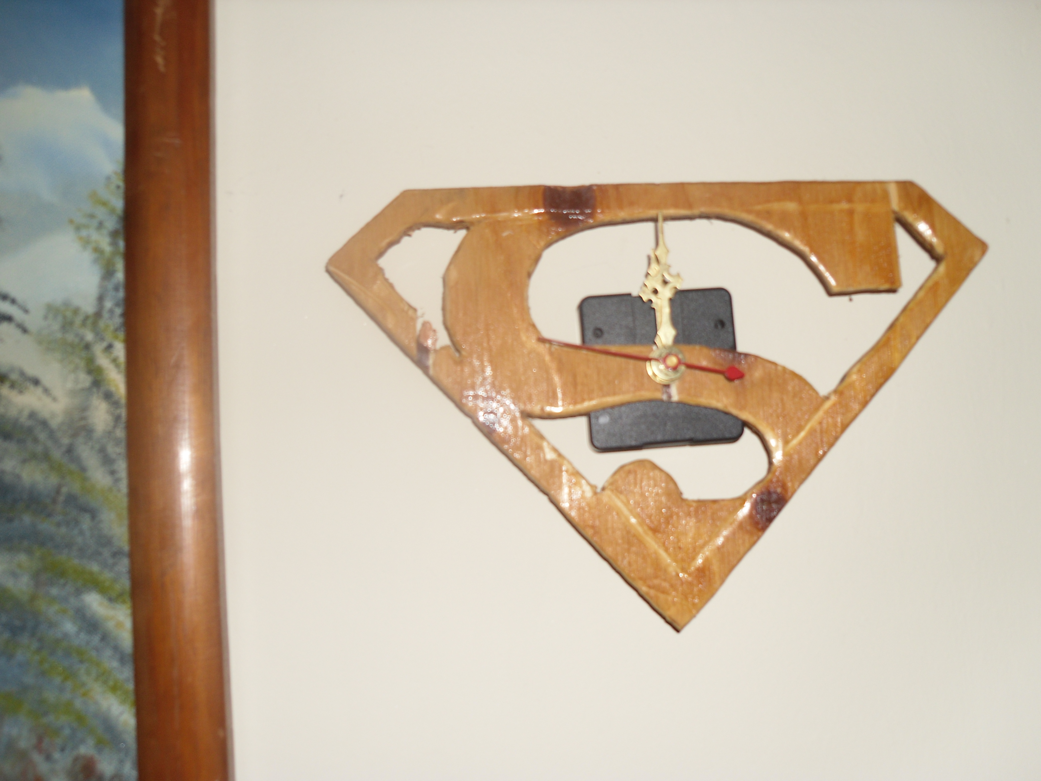 Simple Superman Clock
