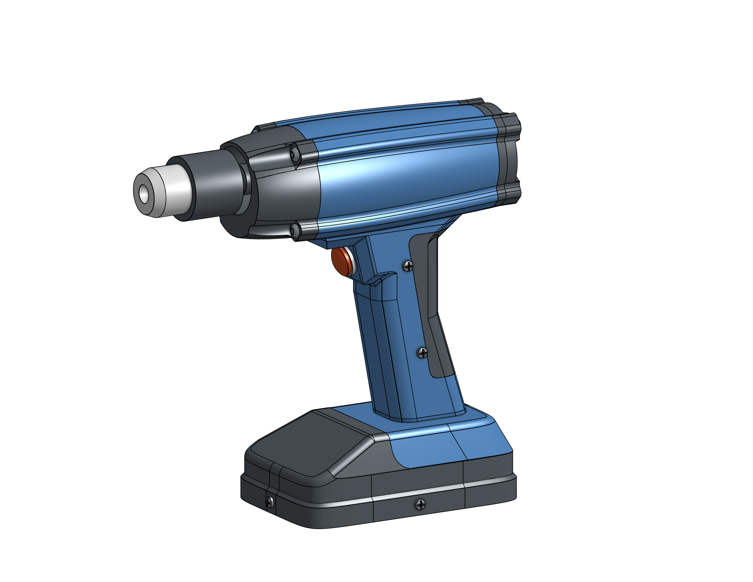 Drill Gun With Removable Battery 5 Steps Instructables