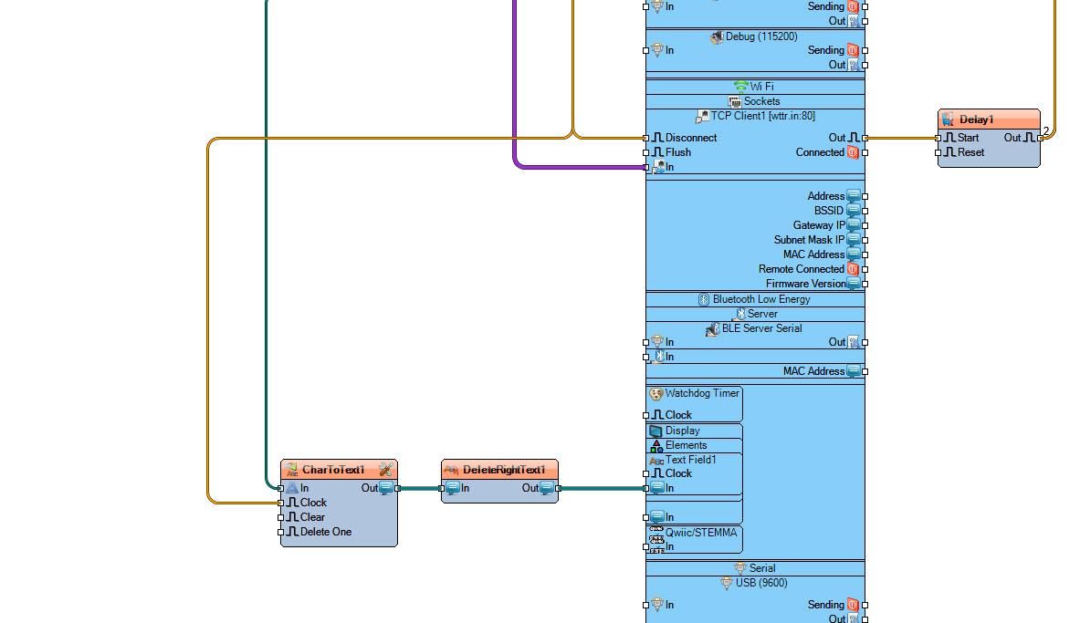In Visuino Connect Components photo 2