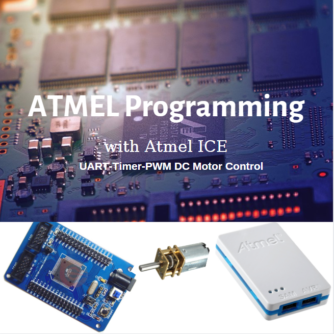 Atmega128A Proportional Motor Driving - ATMEL ICE AVR Timer UART