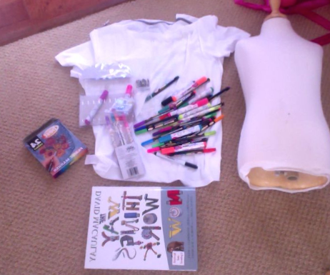 How to Make a Beautiful Colorful Shirt!