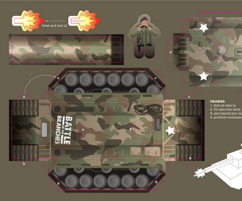 Remote-controlled Tank