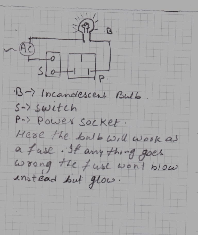 Simple Yet Professional Switch Board for Checking A/C Input for Shorts After Repair Example A/C Adapter