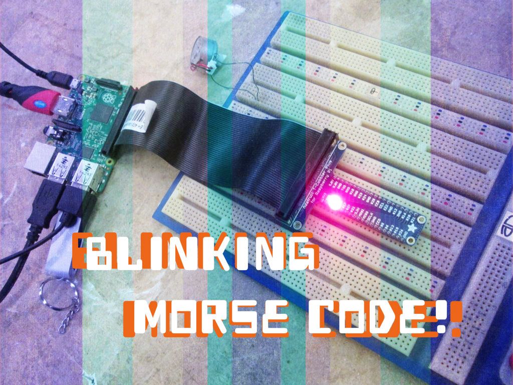 Blinking Morse Code : 7 Steps - Instructables