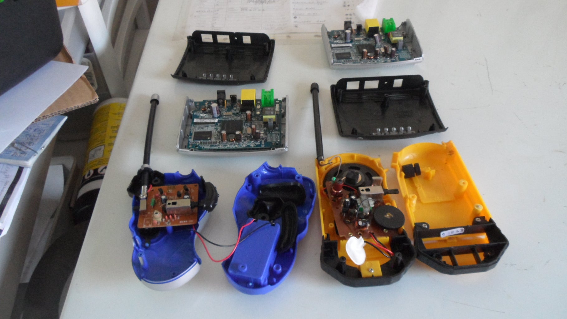 Cheap and Easy Intercom 6 Steps Circuit Diagram