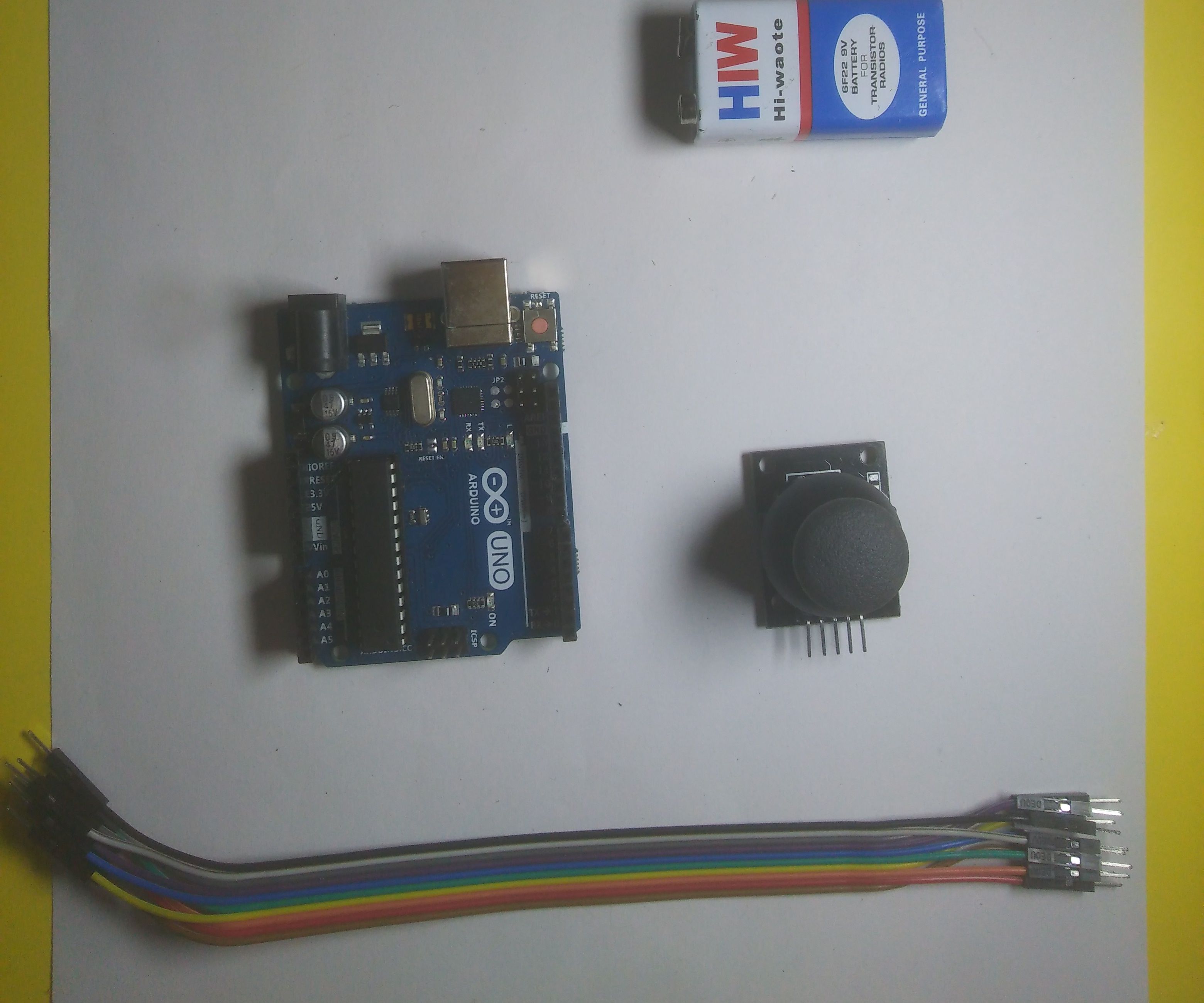 Led Indication by Joystick