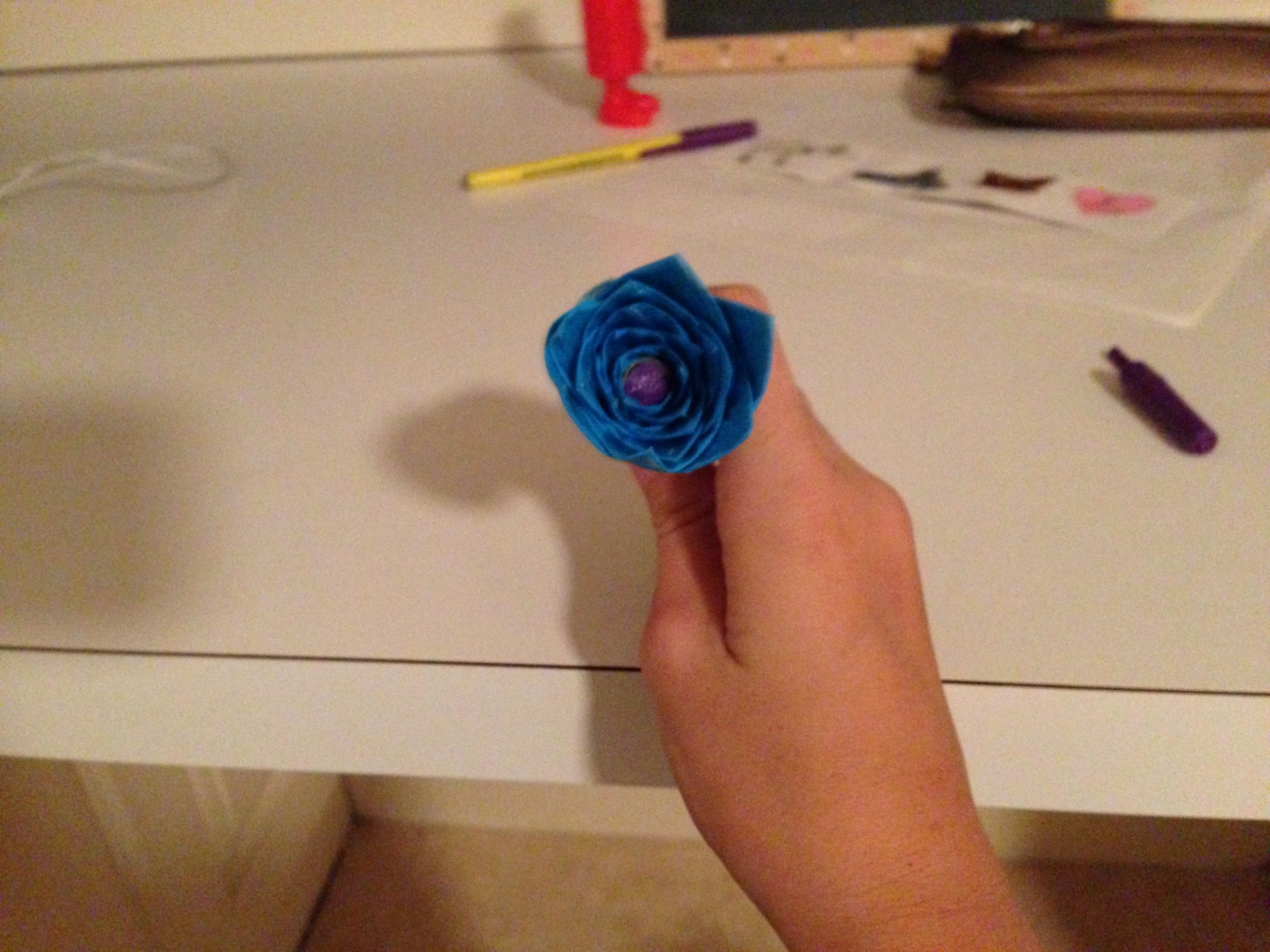 DIY Duct Tape Flower