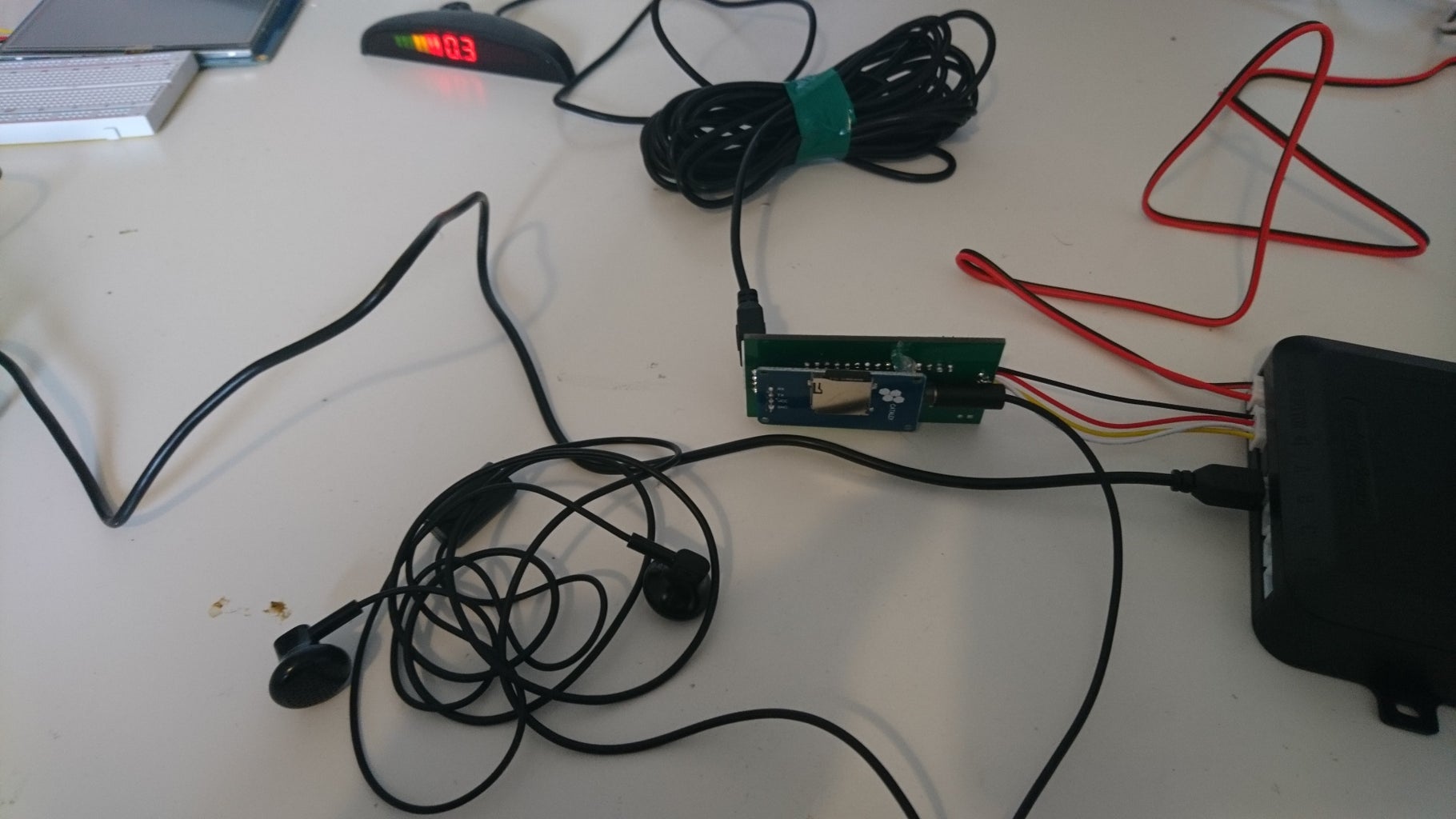Reverse Engineering & Upgrading Car Parking Sensors : 7 Steps ... Circuit Diagram