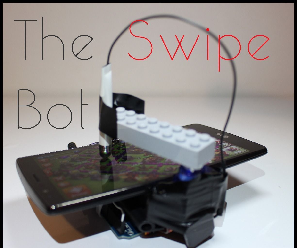 T.A.P Bot 2.0 - the Wireless S.W.I.P.E Bot