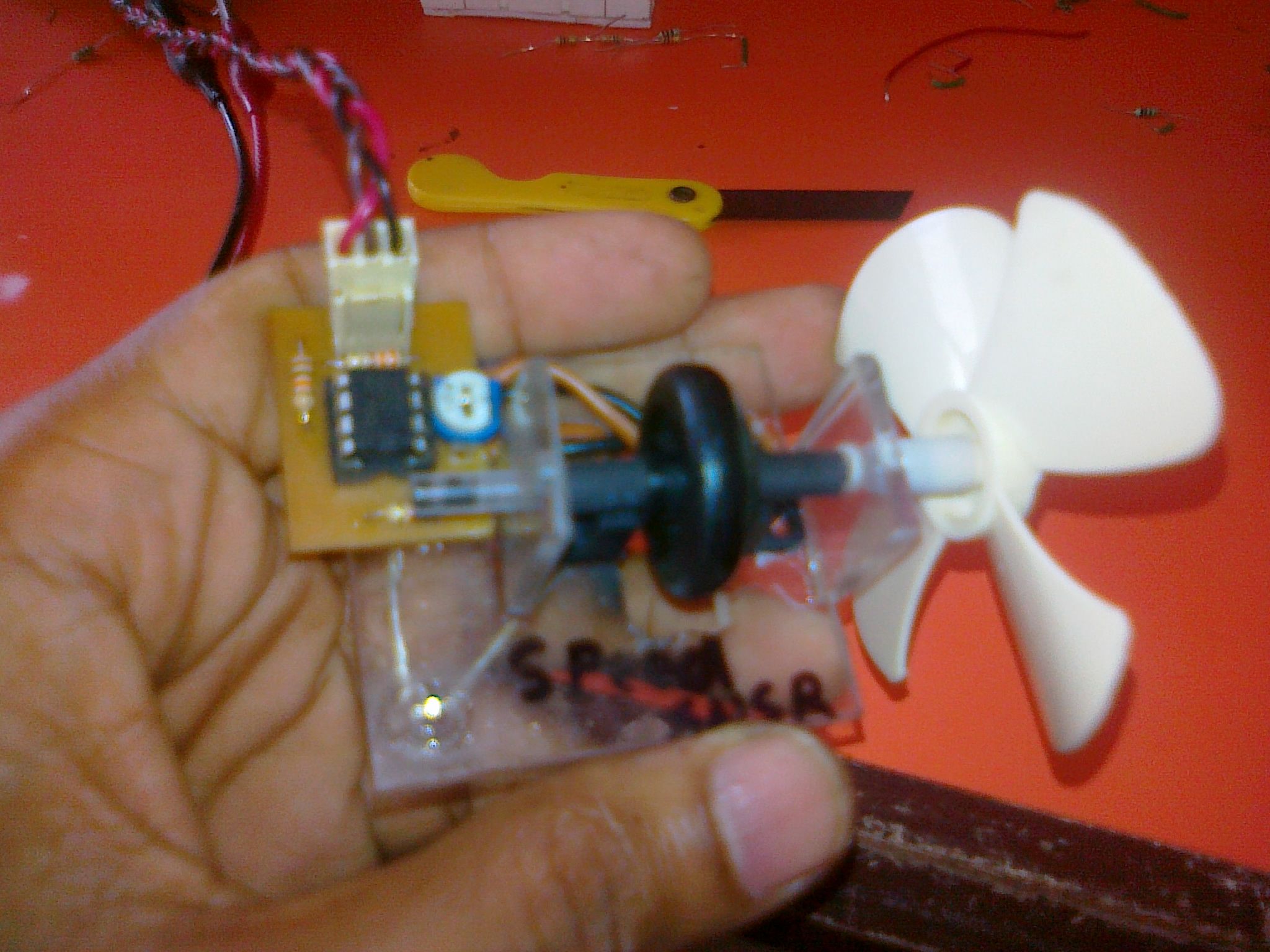 Air Flow Sensor From Scrap