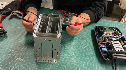Test Nichrome Wire Heating Element